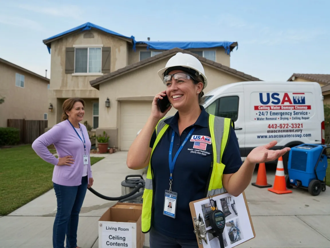 Ceiling Water Damage Restoration Benjamin, TX FAQs